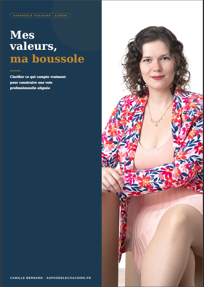 Mes valeurs, ma boussole – Workbook introspectif pour retrouver du sens dans sa vie professionnelle